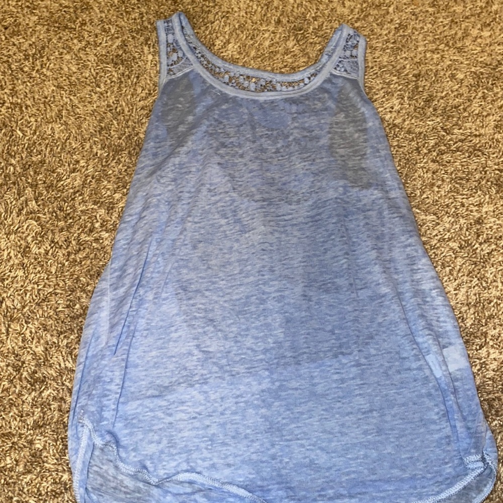 Periwinkle Flowy Tank